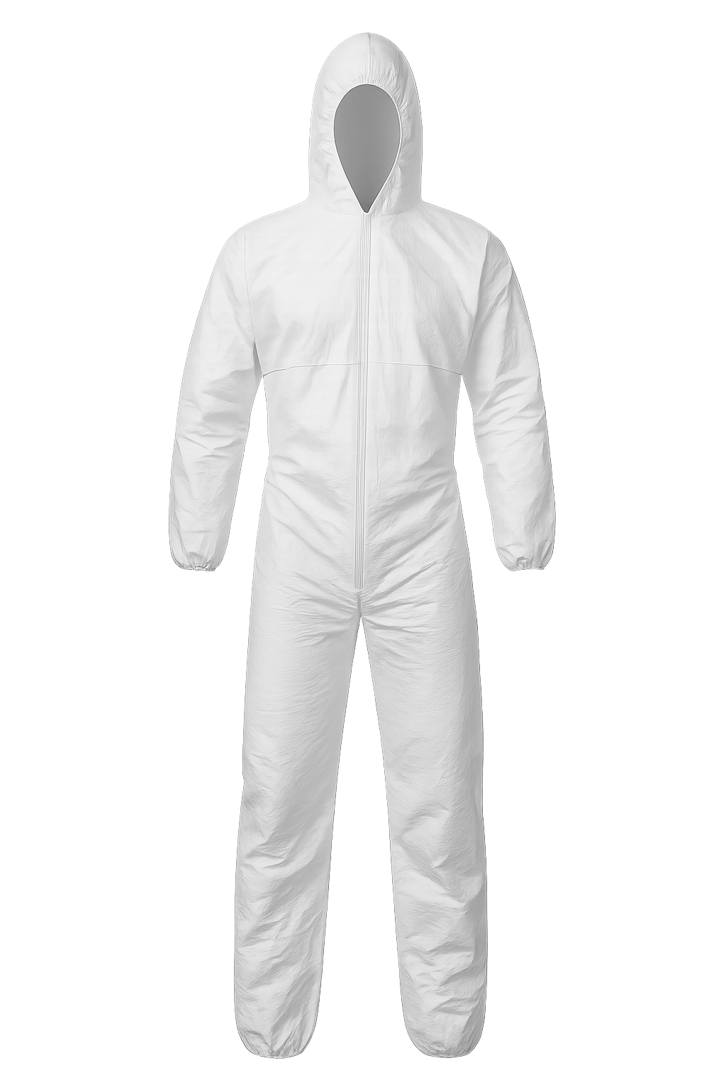 DuPont Tyvek Coveralls – Disposable Protective Suit with Hood & Zipper Front