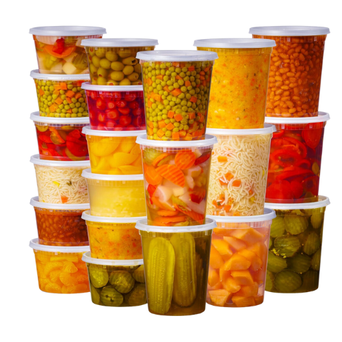 Clear Deli Containers- 240 Sets