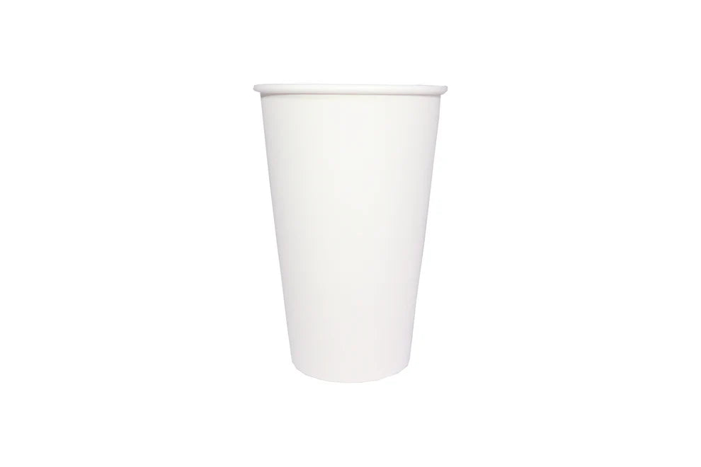 White Single Wall Paper Hot Cups – 2.5,4,8,12,16 oz (1000/Case)