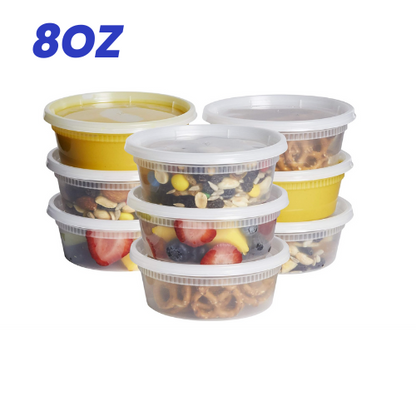 Clear Deli Containers- 240 Sets