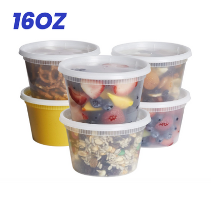 Clear Deli Containers- 240 Sets