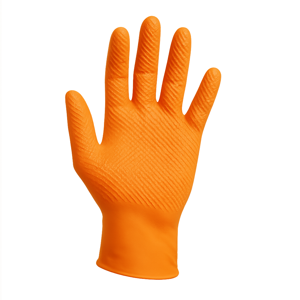 Single Box – 8 mil Diamond Textured Gloves