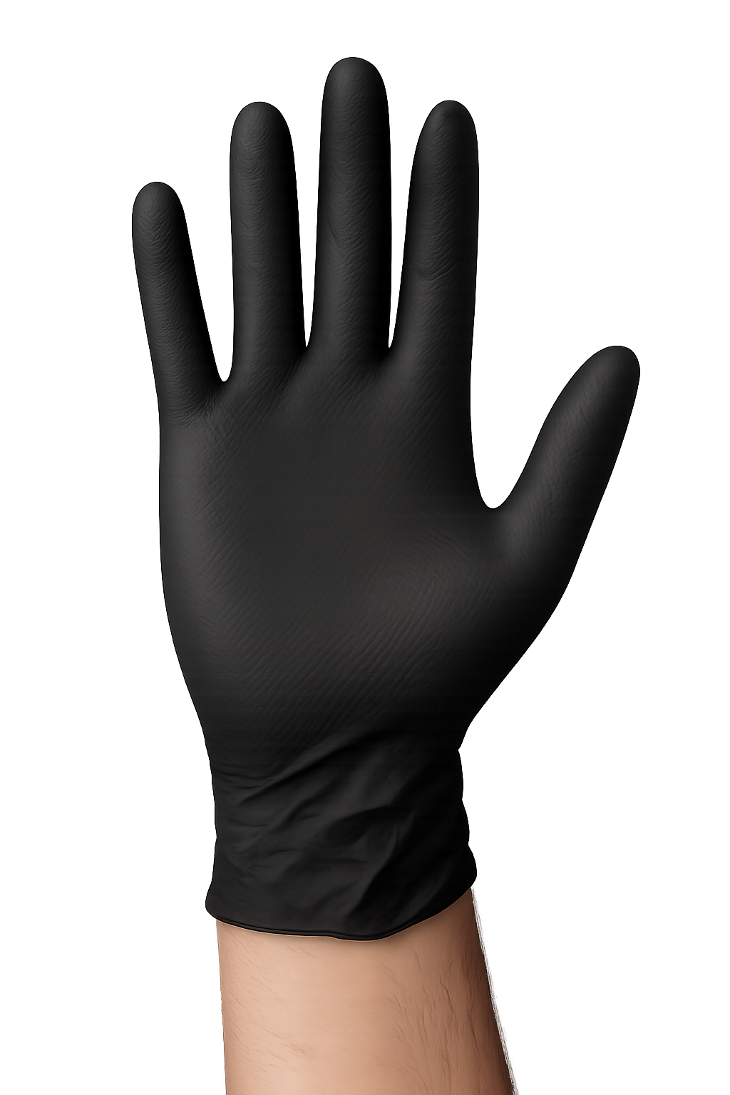 4 Mil Professional Black Nitrile Gloves