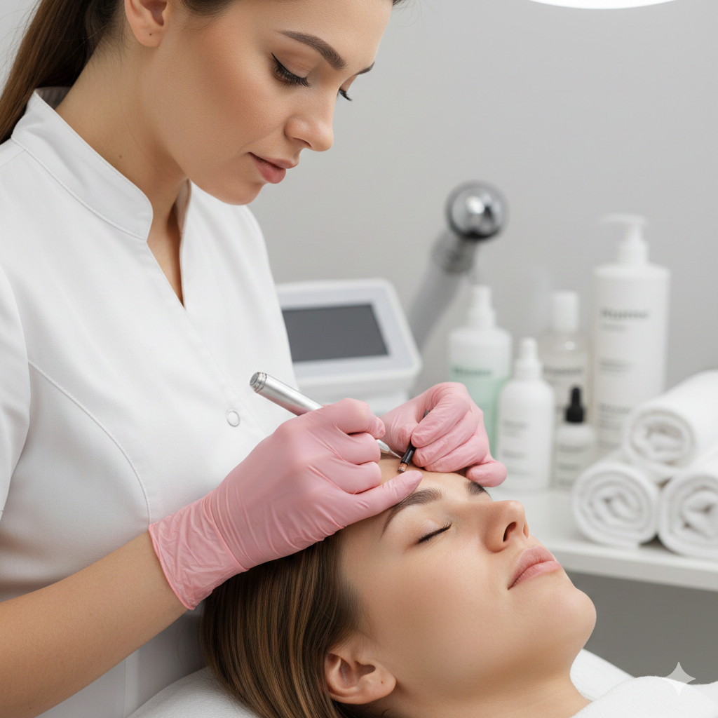 4 Mil Professional Rose Nitrile Gloves