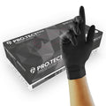 5 Mil Black Nitrile Gloves
