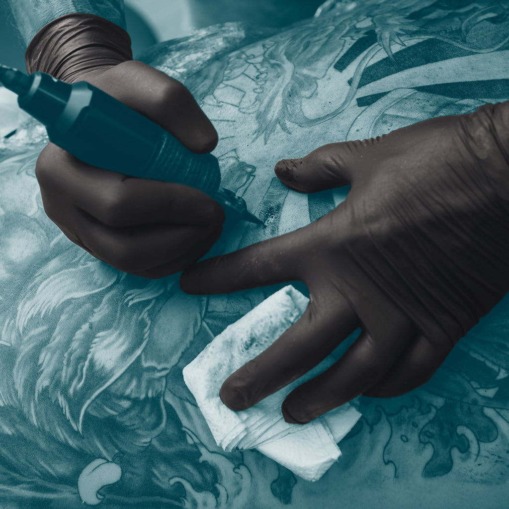 4 Mil Professional Black Nitrile Gloves