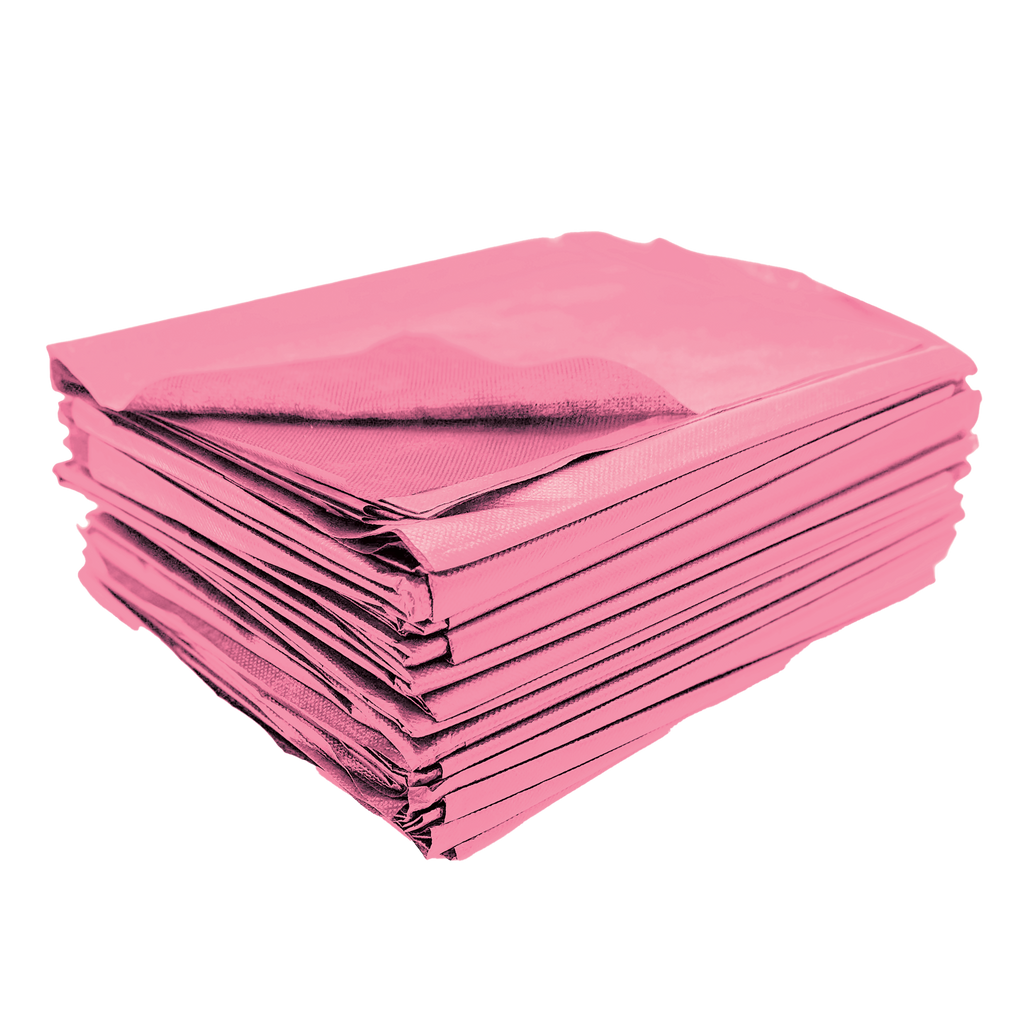 Bulk Case of 50 Disposable Protective Bed Sheets – Professional Grade for Tattoo, Massage, and Spa Clinics (Black, Blue, Pink)