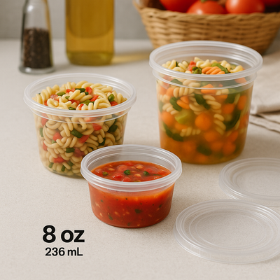 Deli Cups (250 Sets)