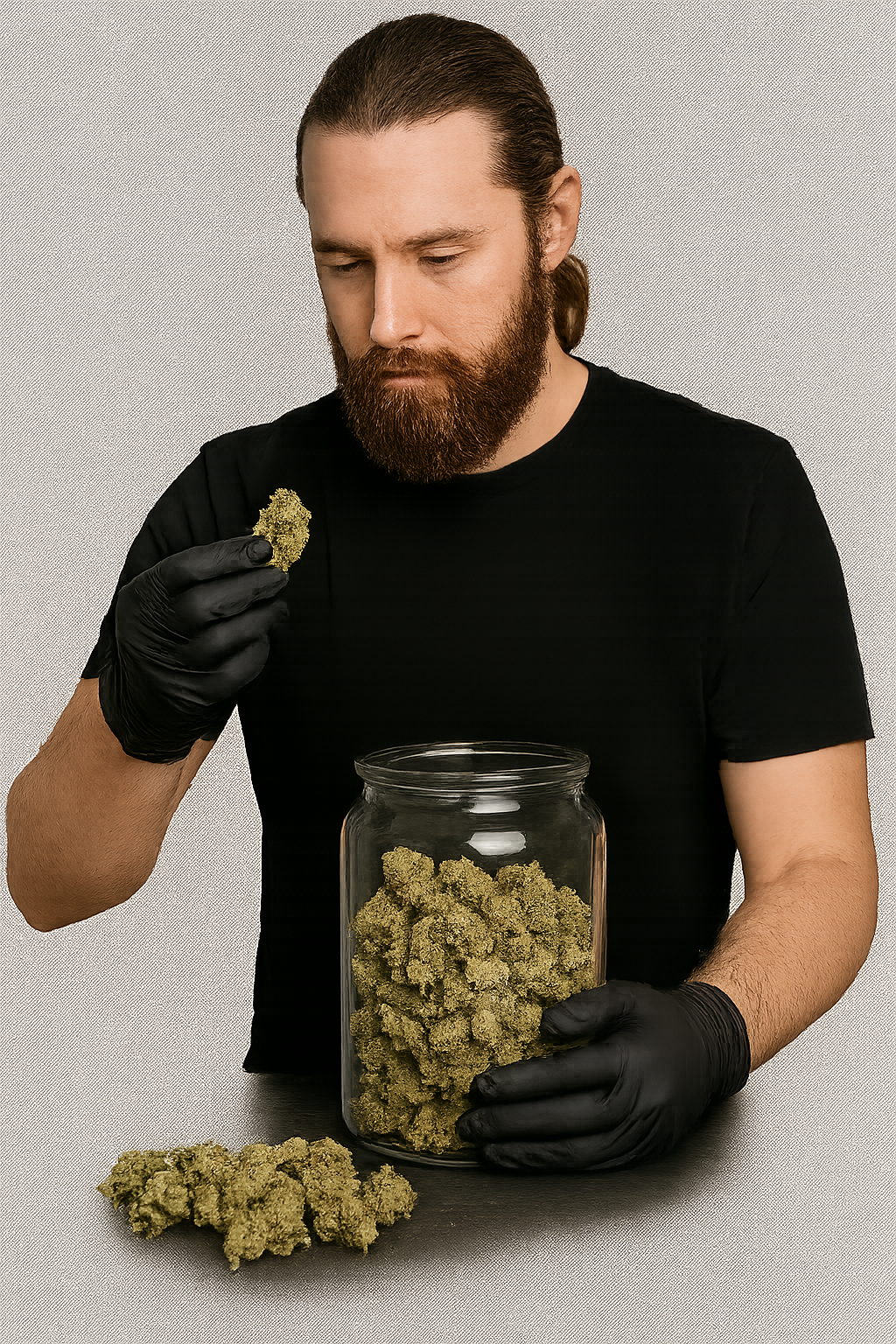 4 Mil Professional Black Nitrile Gloves